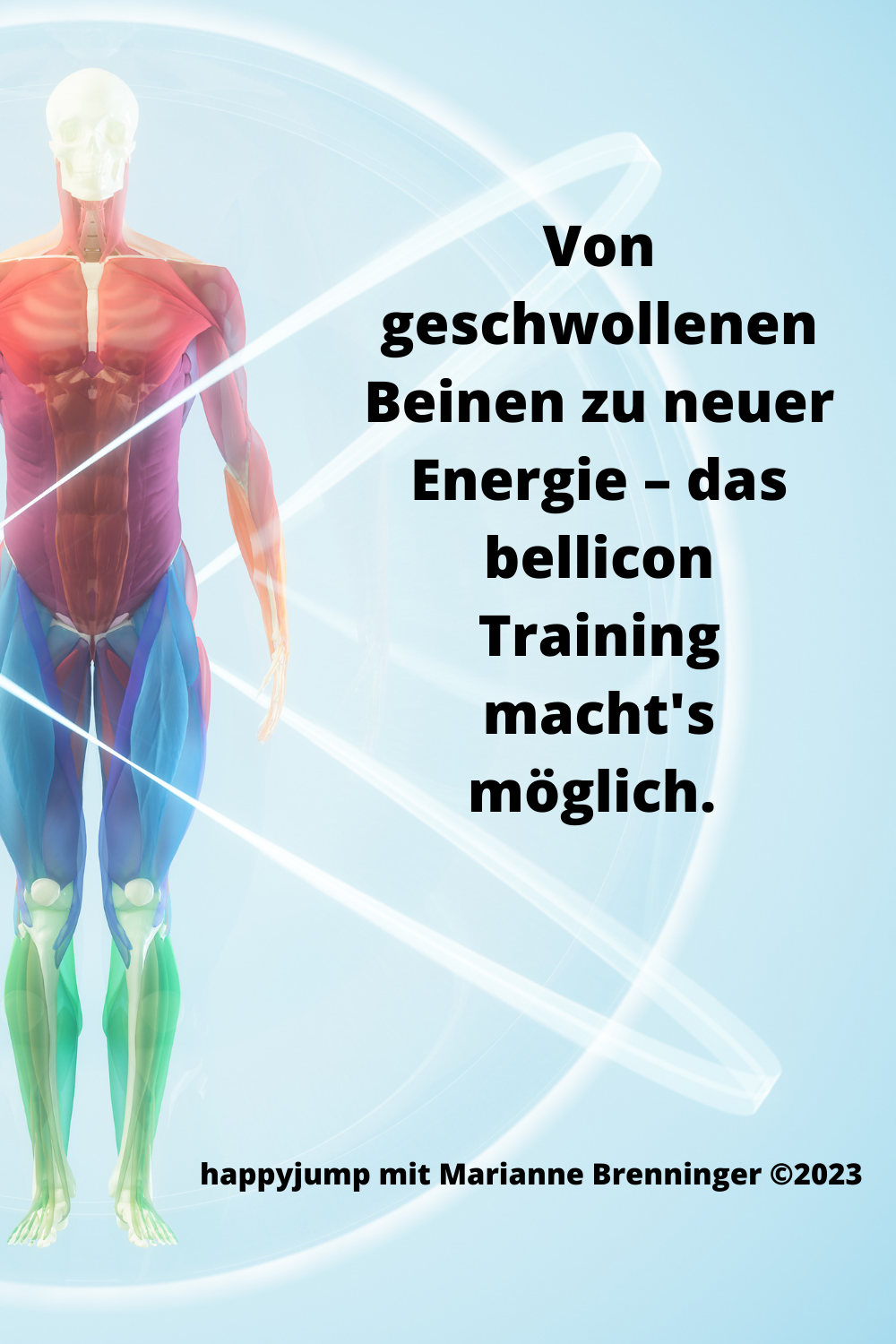 Frau trainiert auf bellicon Trampolin zur Stärkung des Lymphsystems und Steigerung der Energie.